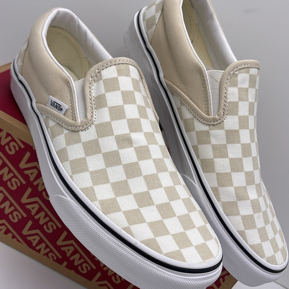 Vans WMNS Checkerboard Sneakers Classic Slip-On
(Checkerboard)Trtldvtrwht - Picture 6 of 16